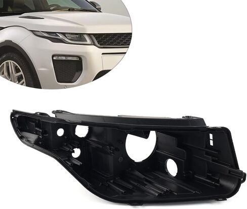 Chcury1 Car Headlight Bottom Base Case Housing, Anti-Scratching Headlamp Bottom Base Case Housing Guard For Land Rover For Range Rover Evoque 2016-2019, Right in Saudi Arabia