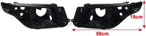 Chcury1 Car Headlight Bottom Base Case Housing, Anti-Scratching Headlamp Bottom Base Case Housing Guard For Land Rover For Range Rover Evoque 2016-2019, Right in Saudi Arabia