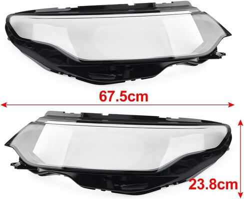 Chcury1 Car Left Side Lighting Lamps Assembly, Front Headlamp Headlamp Lens Cover Lampshade Len Shell For Land Rover Discovery Sport 2020-2023, Left in Saudi Arabia