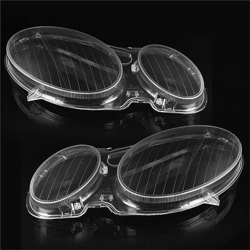Car Front Headlight Lens Glass Cover Compatible For Mercedes Benz E Class W211 E240 E200 E350 E280 E300 2002-2008 Headlamp Lens Cover(Right) in Saudi Arabia