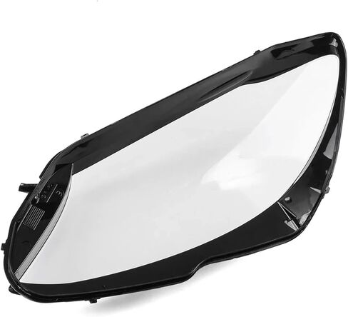 1 Pair Headlamp Cover Compatible For Mercedes Benz C Class W205 2015 2016 2017 2018 C180 C200 C260L C280 C300 Headlights Lights Glass Shell in Saudi Arabia