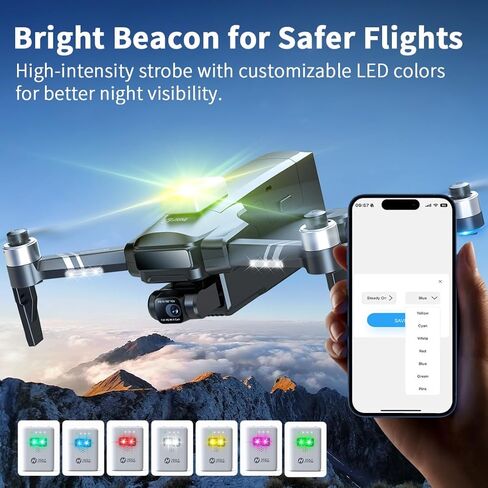 Holy Stone FAA Compliant Remote Identification broadcast Module Spare Parts for GPS Drones with Camera for Adults 4K, Remote ID broadcast Module Parts comply with US FAA Regulation; No worry about FAA in Kuwait