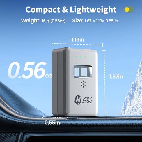 Holy Stone FAA Compliant Remote Identification broadcast Module Spare Parts for GPS Drones with Camera for Adults 4K, Remote ID broadcast Module Parts comply with US FAA Regulation; No worry about FAA in Kuwait