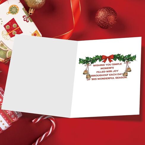Funny Christmas Cards | The Bird Merry Christmas Card for Men Women Friend Family | Holiday Card for Adults in Saudi Arabia