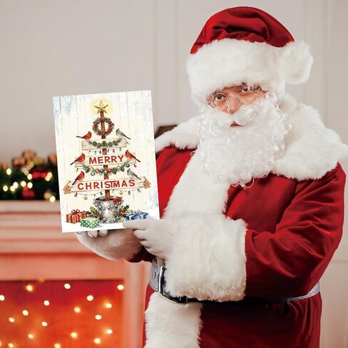 Funny Christmas Cards | The Bird Merry Christmas Card for Men Women Friend Family | Holiday Card for Adults in Saudi Arabia