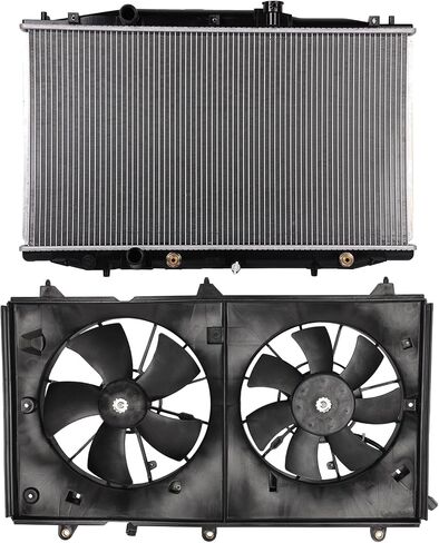 مروحة مشعاع OCPTY مناسبة لـ 2003-2007 لهوندا أكورد، استبدل 621580 مروحة تبريد 2599 مشعاع CU2797 2797 2569 مروحة تبريد in Saudi Arabia