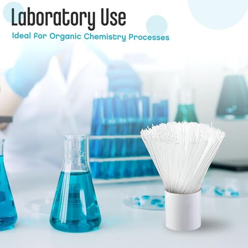 1000 قطعة أنبوب شعري زجاجي 100 مم أنبوب نقطة ذوبان كلا الطرفين ماصات زجاجية مفتوحة لمستلزمات مختبر اكتشاف TLC، معرف 0.3 مم و0.5 مم OD in Kuwait