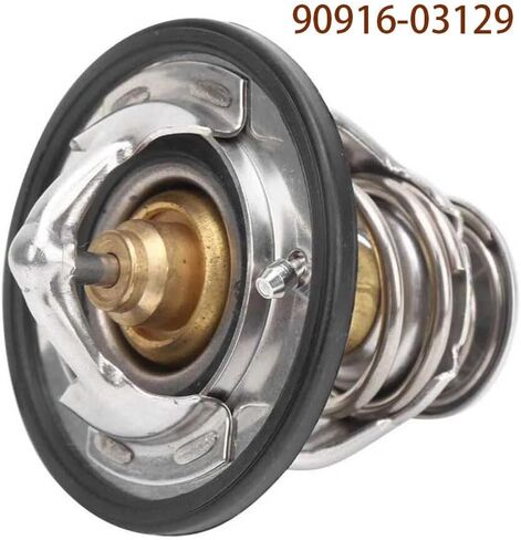 90916-03129 منظم حرارة مبرد مناسب لسيارة Toyota Lexus، Avalon Camry Corolla Highlander Matrix Prius RAV4 Sienna Solara Tacoma Yaris ES300 ES350 GS300 LS400 RX350، 90916A3003 9091603129 in Kuwait