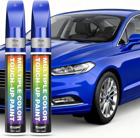 ALWIWNK® 2-PACK طلاء السيارة، عقيق أسود معدني (UM) لفورد، تأثير تلميع مرآة سريع الجفاف بدرجة احترافية، مزيل خدوش السيارة الممتاز سريع وسهل، سهل الاستخدام in Saudi Arabia