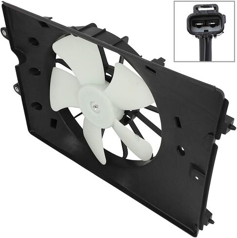 cciyu Radiator or Condenser Cooling Fan Fit for 2009-2015 for Honda Pilot in Saudi Arabia
