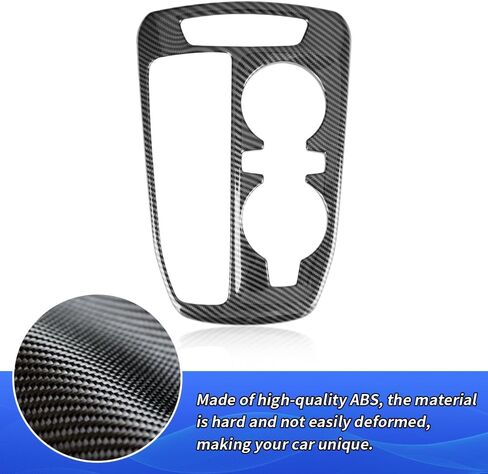 Car Center Console Gear Shift Panel Trim Cover for Chevrolet Chevy Trax 2024 2025 2026 Auto Interior Decorations Accessories Central Control Protection Frame Carbon Fiber Style Kit in Saudi Arabia