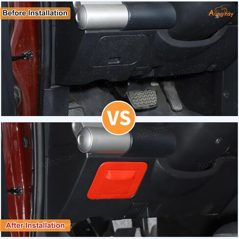 Aunginsy Center Console Fuse Storage Box Compatible with Toyota FJ Cruiser 2007-2021+, Car Driver Seat Multifunctional Coin Container Hidden Privacy Fuse Storage Organizer Tray ABS Inner Accessories in Saudi Arabia