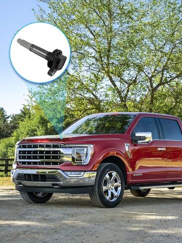 مجموعة من 8 قطع ملف إشعال UF622 وشمعات إشعال إيريديوم (5.0 لتر V8 فقط) 2011-2015 لسيارة Ford F150 Mustang Lobo، استبدال # SP548 BR3Z-12029A 5C1859 B181HE DG542 52-2197 GN10420 C1802 in Saudi Arabia
