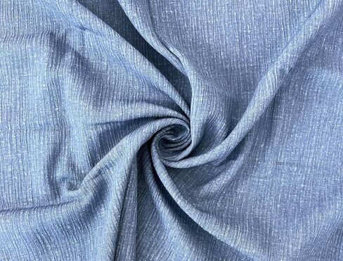 Linen Rayon Blend Fabric by The Linen Lab – Lightweight, Soft, Pre-Washed Material for Sewing, Clothing, Crafts & DIY (1 Yard pre Cut, Oatmeal with Natural Wrinkle Effect) in Saudi Arabia