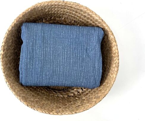 Linen Rayon Blend Fabric by The Linen Lab – Lightweight, Soft, Pre-Washed Material for Sewing, Clothing, Crafts & DIY (1 Yard pre Cut, Oatmeal with Natural Wrinkle Effect) in Saudi Arabia