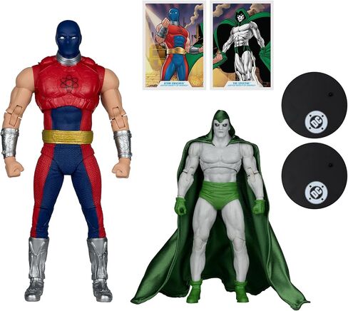 ألعاب ماكفارلين - DC Multiverse Atom Smasher vs. The Spectre (JSA: Black Vengeance) قطعتان in Saudi Arabia