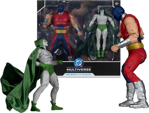 ألعاب ماكفارلين - DC Multiverse Atom Smasher vs. The Spectre (JSA: Black Vengeance) قطعتان in Saudi Arabia