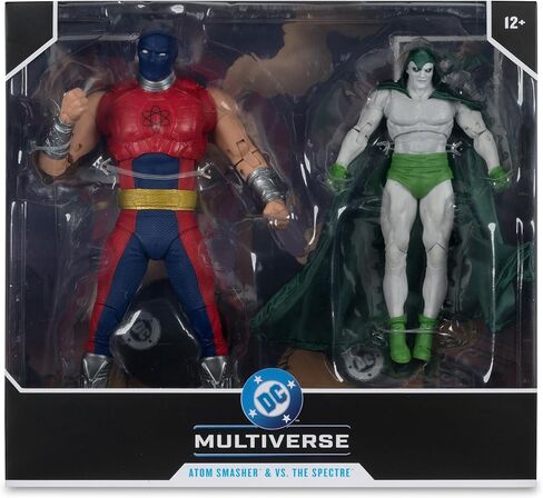 ألعاب ماكفارلين - DC Multiverse Atom Smasher vs. The Spectre (JSA: Black Vengeance) قطعتان in Saudi Arabia