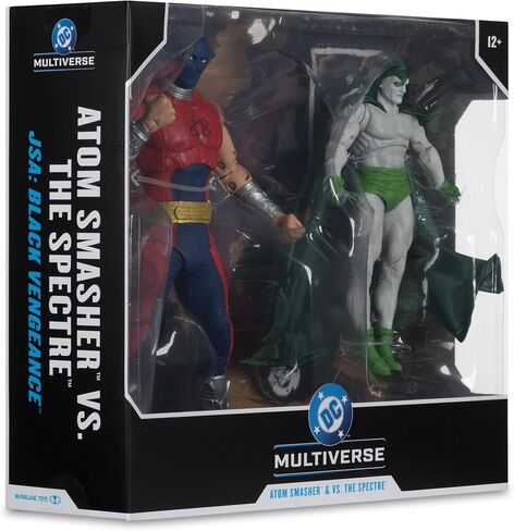 ألعاب ماكفارلين - DC Multiverse Atom Smasher vs. The Spectre (JSA: Black Vengeance) قطعتان in Saudi Arabia