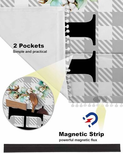Microwave Oven Dust Cover, Abstract Feather Bird Ink Painting Purple White Anti-Slip Refrigerator Dust Cover Washing Machine Top Cover with Storage Pockets 12" X 35" in Saudi Arabia