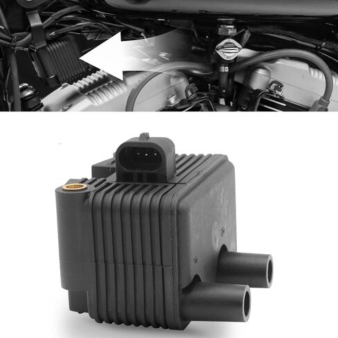 Ignition Coil 0.5 OHM Fit for XL1200 XL883 Sportster 1200 2004 2005 2006 Replace for 31655-99 in Saudi Arabia