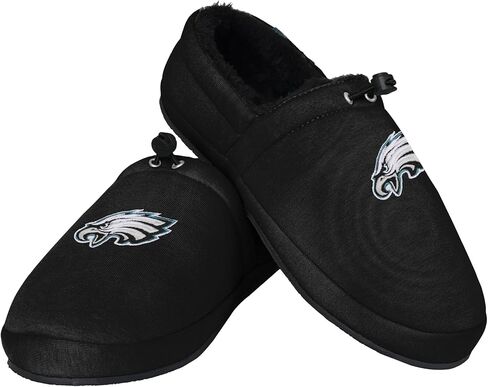 FOCO Pittsburgh Steelers NFL Mens Big Logo Athletic Moccasin Slippers in Saudi Arabia