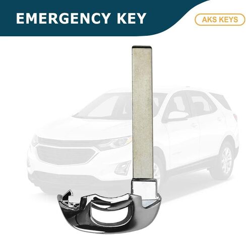 بديل لمفتاح الطوارئ شيفروليه مفتاح شفرة غير مقطوع مع أرقام أجزاء Keyway HU100 5929363 متوافق مع 2016-2021 سنوات مختارة (1) in Saudi Arabia