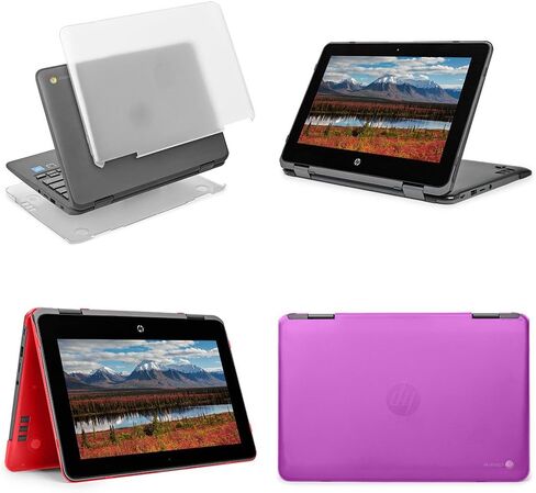 mCover Case Compatible for 2019～2020 11.6" HP Chromebook X360 11 G2 EE G2EE Laptops Only (NOT Fitting Any Other HP Models) - Clear in Saudi Arabia