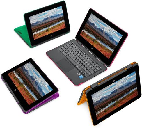 mCover Case Compatible for 2019～2020 11.6" HP Chromebook X360 11 G2 EE G2EE Laptops Only (NOT Fitting Any Other HP Models) - Clear in Saudi Arabia