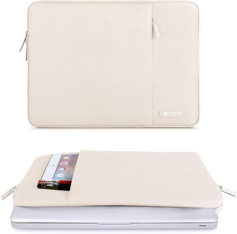 MOSISO Compatible with MacBook Air 13 inch Case 2025-2022 M4 A3240 M3 A3113 M2 A2681, Plastic Hard Shell&Keyboard Cover&Screen Film&Type C for MacBook Air 13.6 inch Case&Polyester Bag, Beige&Sand in Saudi Arabia