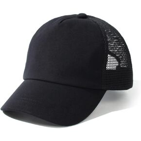 Duoyeree Toddler Baseball Cap with Dinosaur Print and Solid Color for Baby Boys and Girls