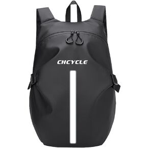 CHCYCLE Reflective Motorcycle Helmet Backpack Waterproof Large Capacity Riding Bag