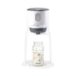 BEABA Bib'Expresso Fast Water Warmer, Preps Bottle for Formula in 30 Secs, Quick Warmer Water Dispenser for Baby Bottle, Baby Bottle and Baby Food Warmer, Formula Milk Warmer, Baby Bottle Warmer, Grey