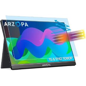 15.6 inch Laptop Screen Protector Compatible with MNN/KYY/ARZOPA/InnoView/Lepow/ZSCMALLS/Newsoul/ASUS/QQH 15.6 "Portable Monitor, Anti Blue Light Anti Glare Matte Reduce Eye Anti Fingerprint