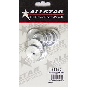 Allstar Performance ALL18840-50 Body Bolt Washer Clear50pk