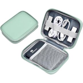 Miloocul Leather External Hard Drive Case for Western Digital WD Elements/WD My Passport/WD My Passport Ultra Portable Hard Drive Carrying Case of 1TB 2TB 4TB 5TB (Gray&Blue, Single Layer) in Kuwait