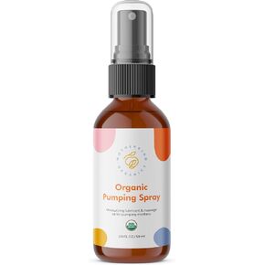 Motherkind Pumping Spray, Helps Chafing, Clogged Duct Relief, Lanolin-free Pump Spray Safe for Baby and Mama, USDA Certified Organic Breast Pump Spray, Soothing and Nourishing for Pumping Moms (2 oz) in Saudi Arabia