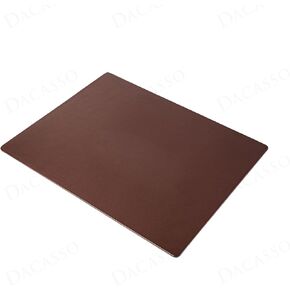 Dacasso Black Leather Desk Mat/Desk Protector/Gaming Pad/Mouse Pad/Desk Pad, 24 x 19, PR-1019