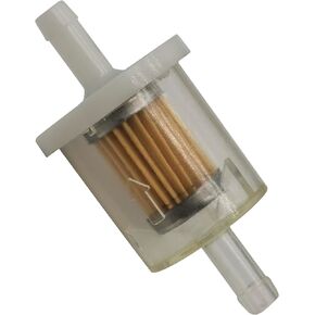 Emmui 49019-0027 1/4" مرشحات الوقود المضمنة لسيارات الثلج، جزازة العشب، محرك صغير للدراجة النارية يستبدل: AM108356,49019-7005,49019-7001 49019-0014,49019-0707,49019-0027