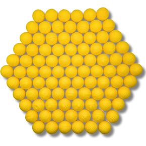 100 عبوة من استبدال ذخيرة الكرات الإسفنجية لبنادق نيرف المتنافسة - متوافقة مع رصاصات نيرف والسهام وكرات فرط وكرات منافسة للعمال والفرس ونماذج مسدسات نيرف الأخرى. in Kuwait