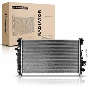A-Premium Engine Coolant Radiator with Transmission Oil Cooler Compatible with Buick LaCrosse 2017-2019 V6 3.6L & Chevrolet Malibu 2016-2018 L4 1.5L, Automatic Trans.