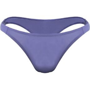 JEERLEEP Mens ice Silk Briefs Close fitting Bikini Underwears
