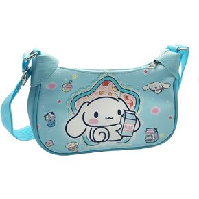 Educatgame Kawaii Crossbody Purse,Cute PU Leather Big Capacity Purse for Little Girls,Cute Shoulder/Crossbody Bags