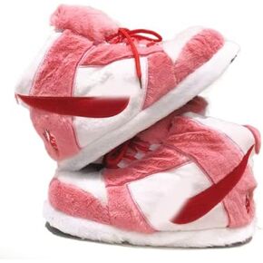 LAPRBY Sneaker Slippers Non Slip Sole Indoor House Plush Slippers Unisex Indoor Floor Cotton Shoes