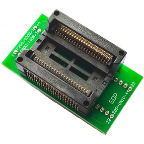 MORIENZI SOP44 to DIP44 Adapter IC Programmer Test Burn-in Socket 1.27mm Pitch for SOP44 SO44 SOIC44 Package Xgecu T56 RT809H