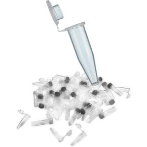 1.5 مل، أنبوب صغير، عالي الختم، قاع مسطح، غطاء خفيف الملمس، طبيعي 131-815C in Kuwait