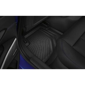سجادات أرضية BMW 51472461168 مناسبة لجميع الأحوال الجوية لسلسلة G20 3 (مجموعة من 2 سجادات أمامية)