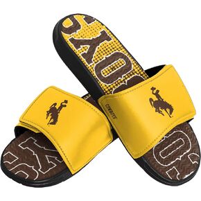 FOCO NCAA Mens Gradient Wordmark Gel Slide - S