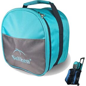 WALIKEN Bowling Single Tote Bag, Durable, Compact, and Stylish Durability Easy to Carry Holds One bowling ball