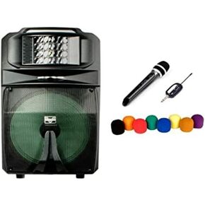 VocoPro Karaoke Club in A Box, Black, (KARATHUNDER1500P)